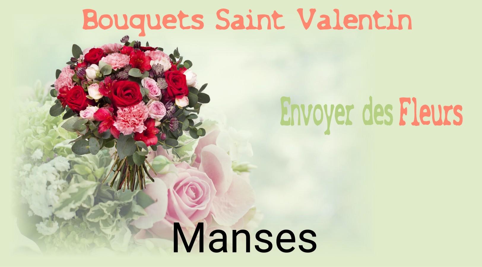 Roses de Saint-Valentin livrées à Manses